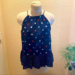 Polka dot swing tank